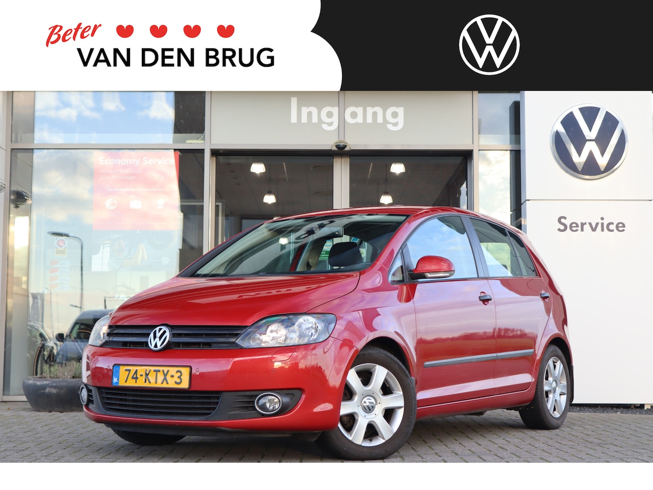 Volkswagen Golf Plus - 1.4 TSI 122 pk Trendline | Airco | PDC | Cruise Control | Trekhaak | Radio | Online? - AutoWereld.nl