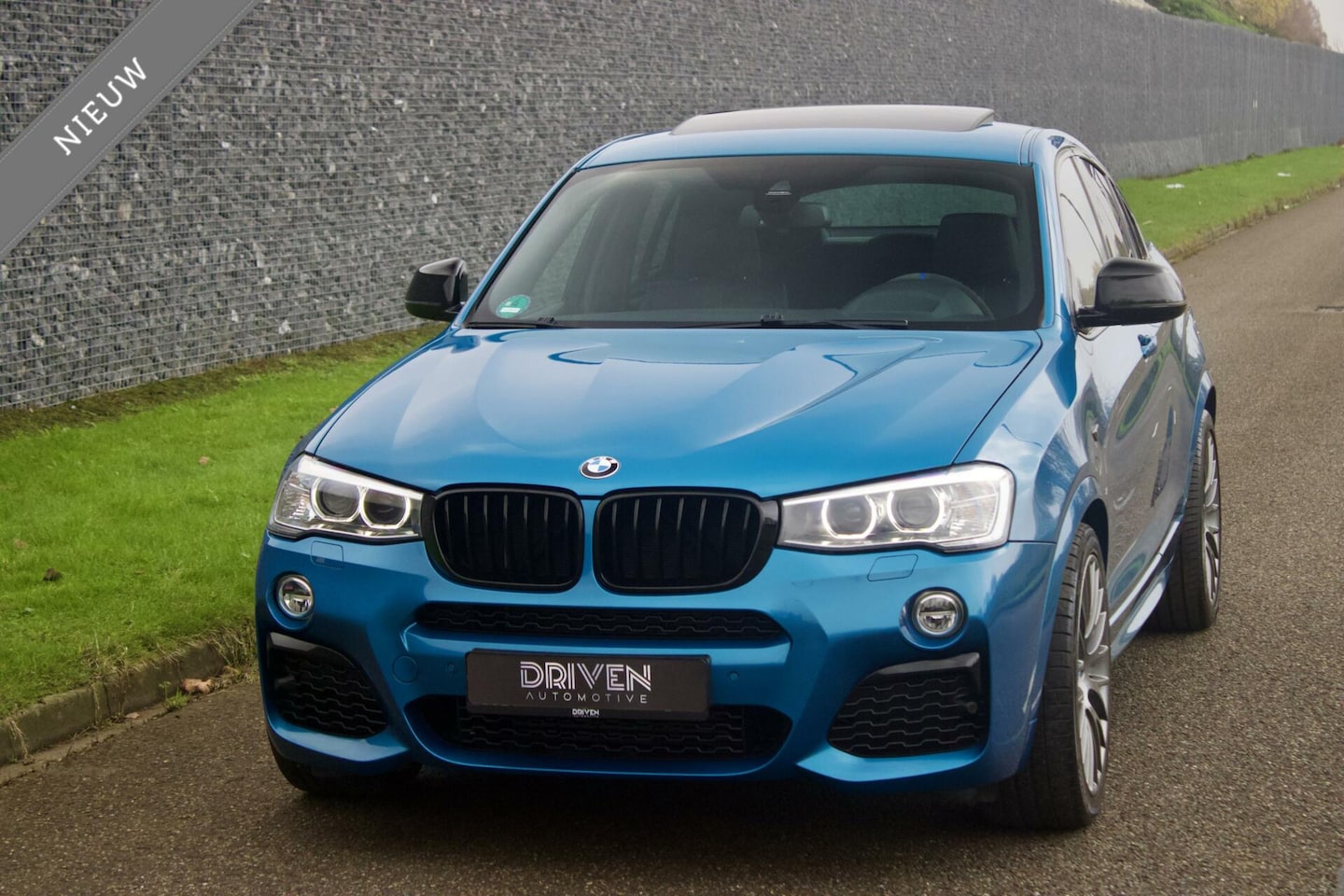 BMW X4 - M40i | Long Beach Blue - Dak - H/K - HeadUp - Vol! - AutoWereld.nl