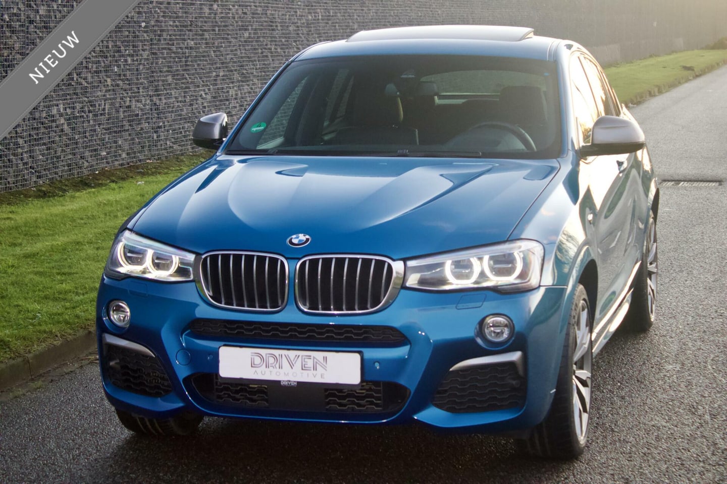 BMW X4 - M40i | Long Beach Blue - Dak - H/K - HeadUp - Vol! - AutoWereld.nl