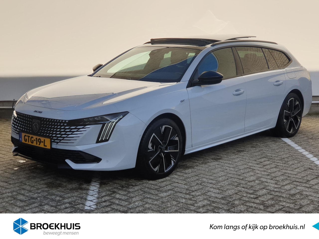 Peugeot 508 SW - 1.6 HYbrid 225 GT | Fiscaal €51.127,- |  Panoramadak | Trekhaak | Leder | Adaptieve Cruise - AutoWereld.nl