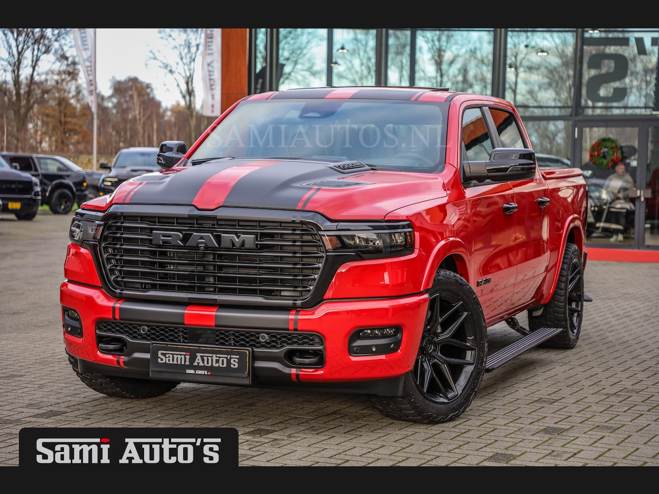 Dodge Ram Pick Up - PREMIUM NIGHT 2025 | HURRICAN 420PK 636 Nm | BOM VOL + 14.4 INCH SCHERM + LUCHTVERING + HU - AutoWereld.nl