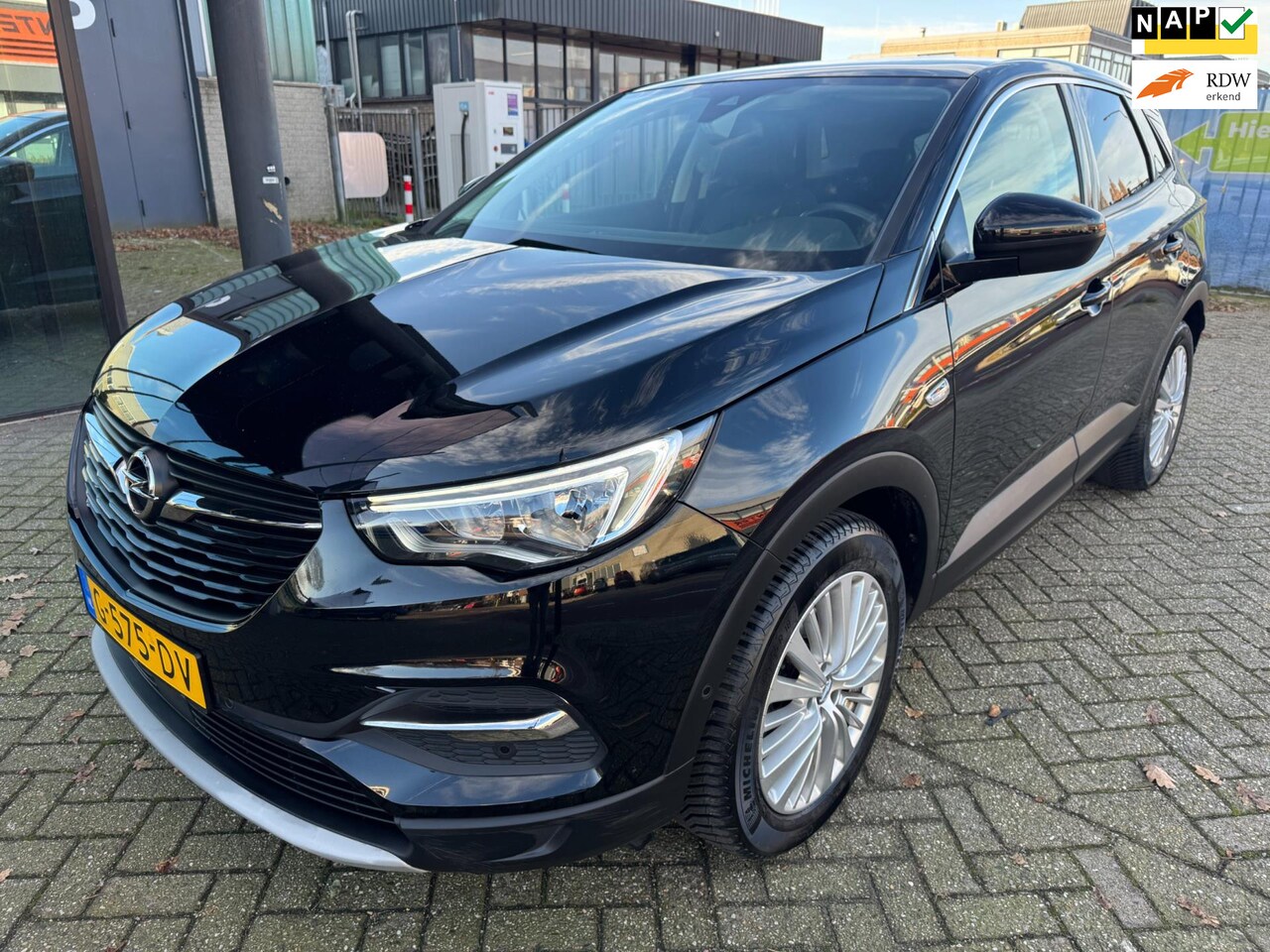 Opel Grandland X - 1.2 Turbo Business Executive / Pano'dak / Lederbekl / BOMVOL! - AutoWereld.nl