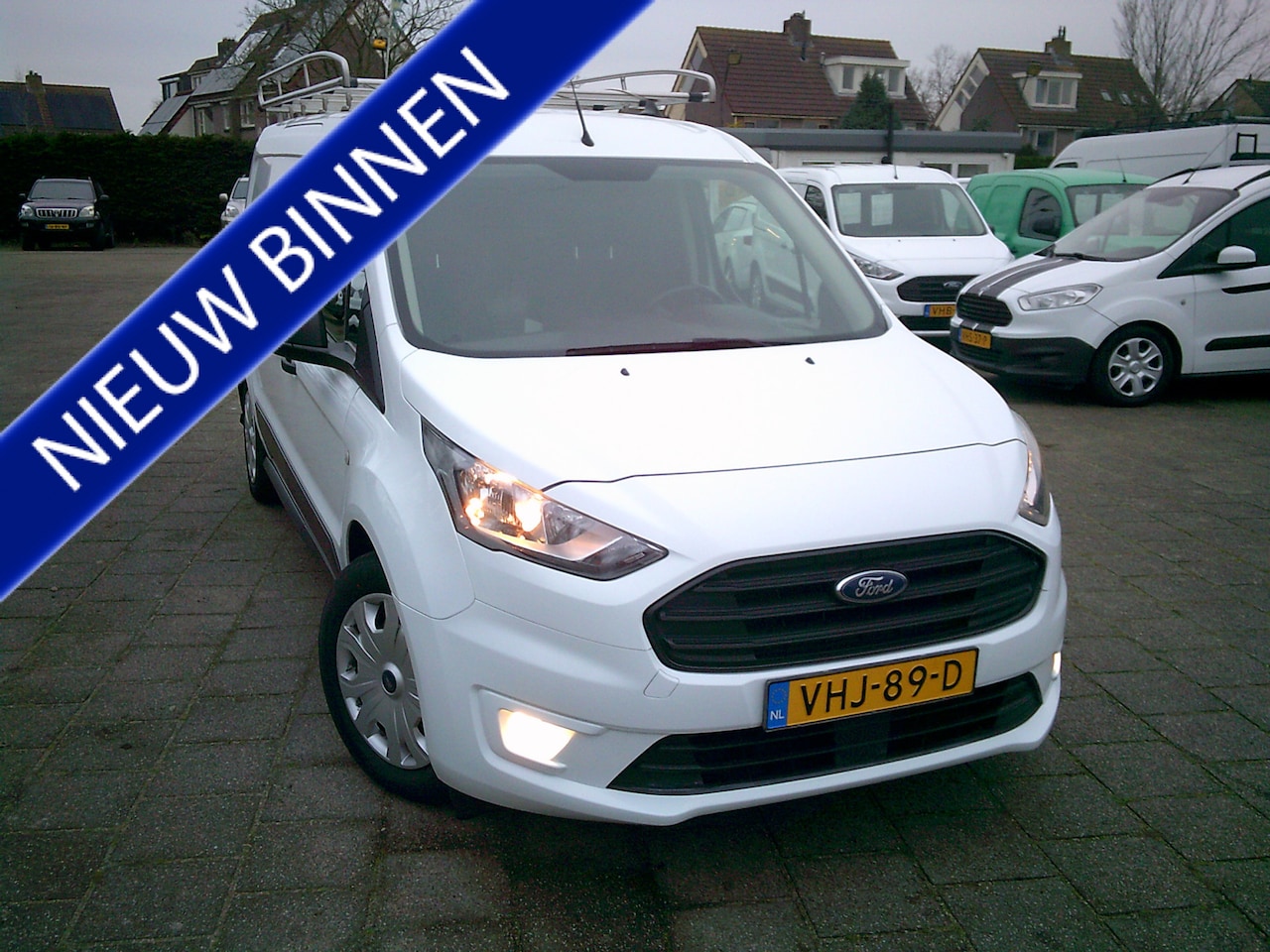 Ford Transit Connect - 1.5 EcoBlue L2 Trend VOORZIEN VAN AIRCO+CRUISE+IMERIAAL! EURO 6 !! - AutoWereld.nl