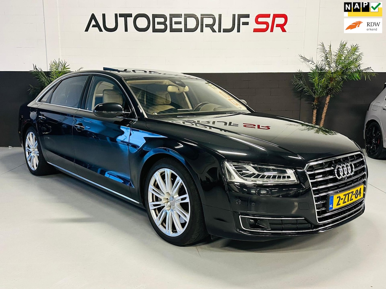 Audi A8 - 4.0 TFSI quattro Lang Pro Line+ Stoelmassage! Panoramadak! Koelkast! 360 Camera! Volste ui - AutoWereld.nl