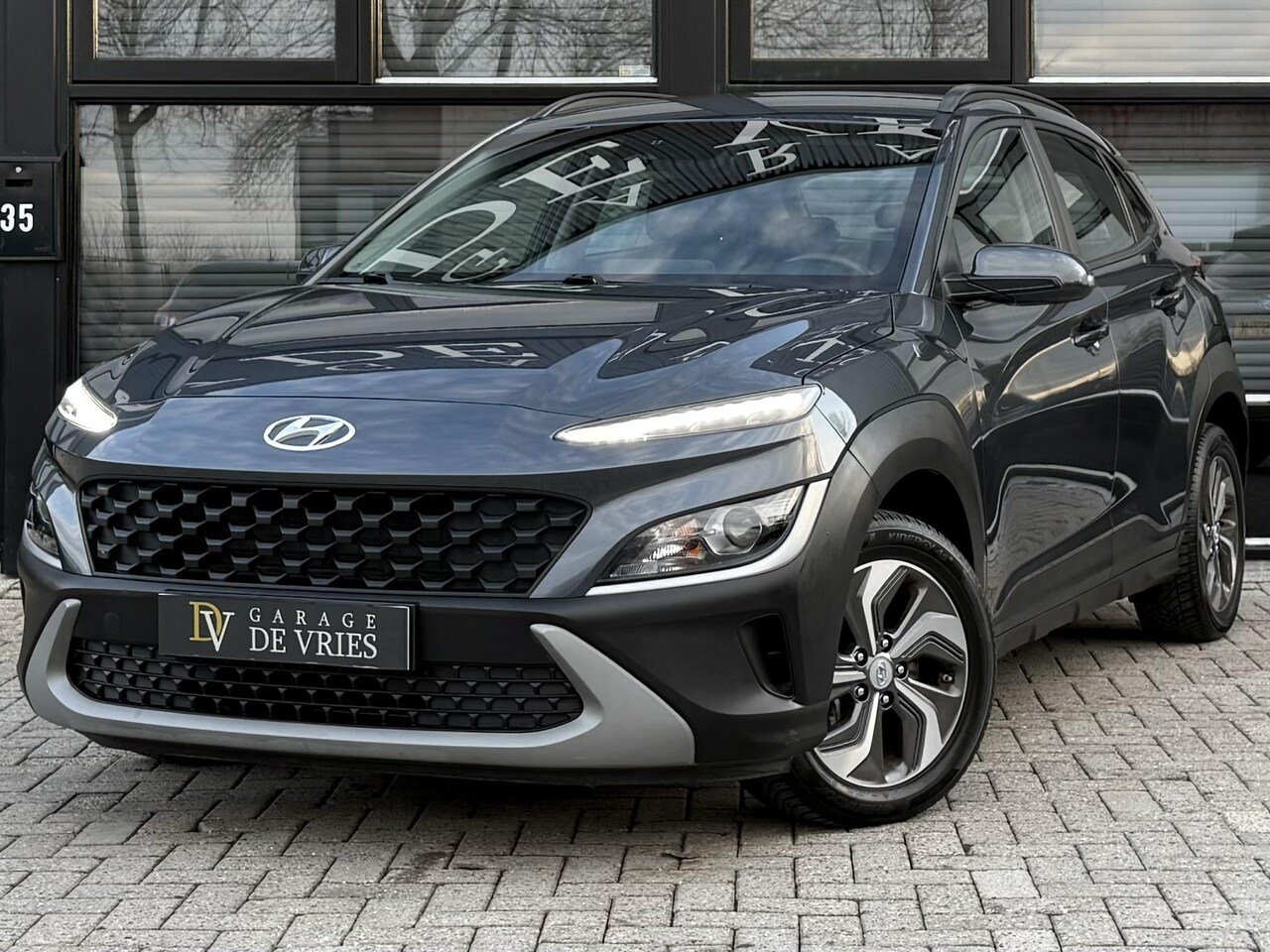 Hyundai Kona - 1.6 GDI HEV Premium Automaat Drive Assist Krell Audio Garantie - AutoWereld.nl