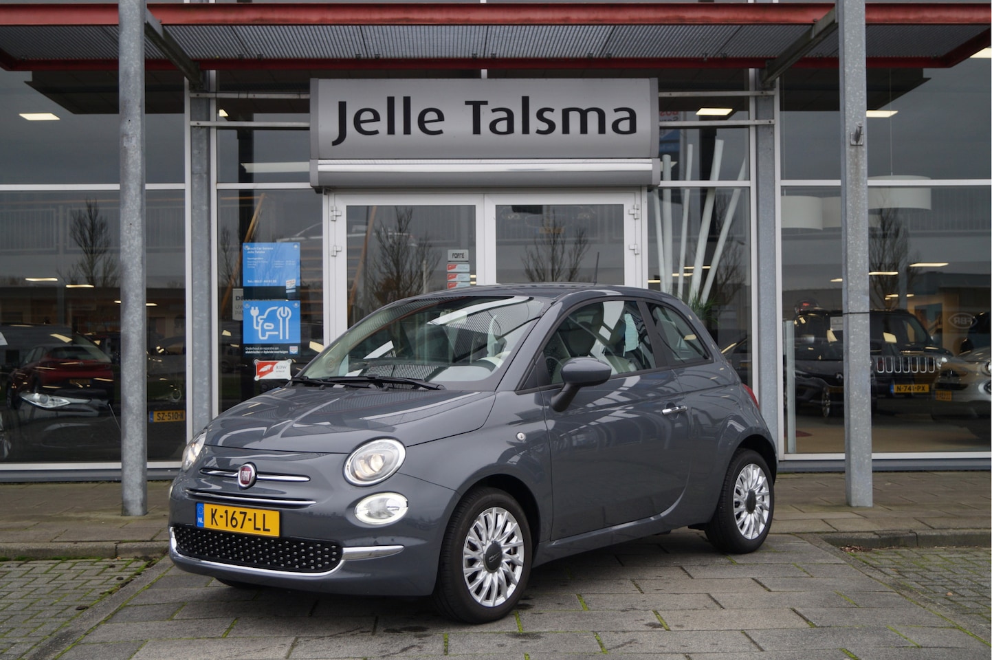 Fiat 500 - 1.0 Hybrid Lounge│Airco│Cruise│Carplay│Parkeersensoren - AutoWereld.nl