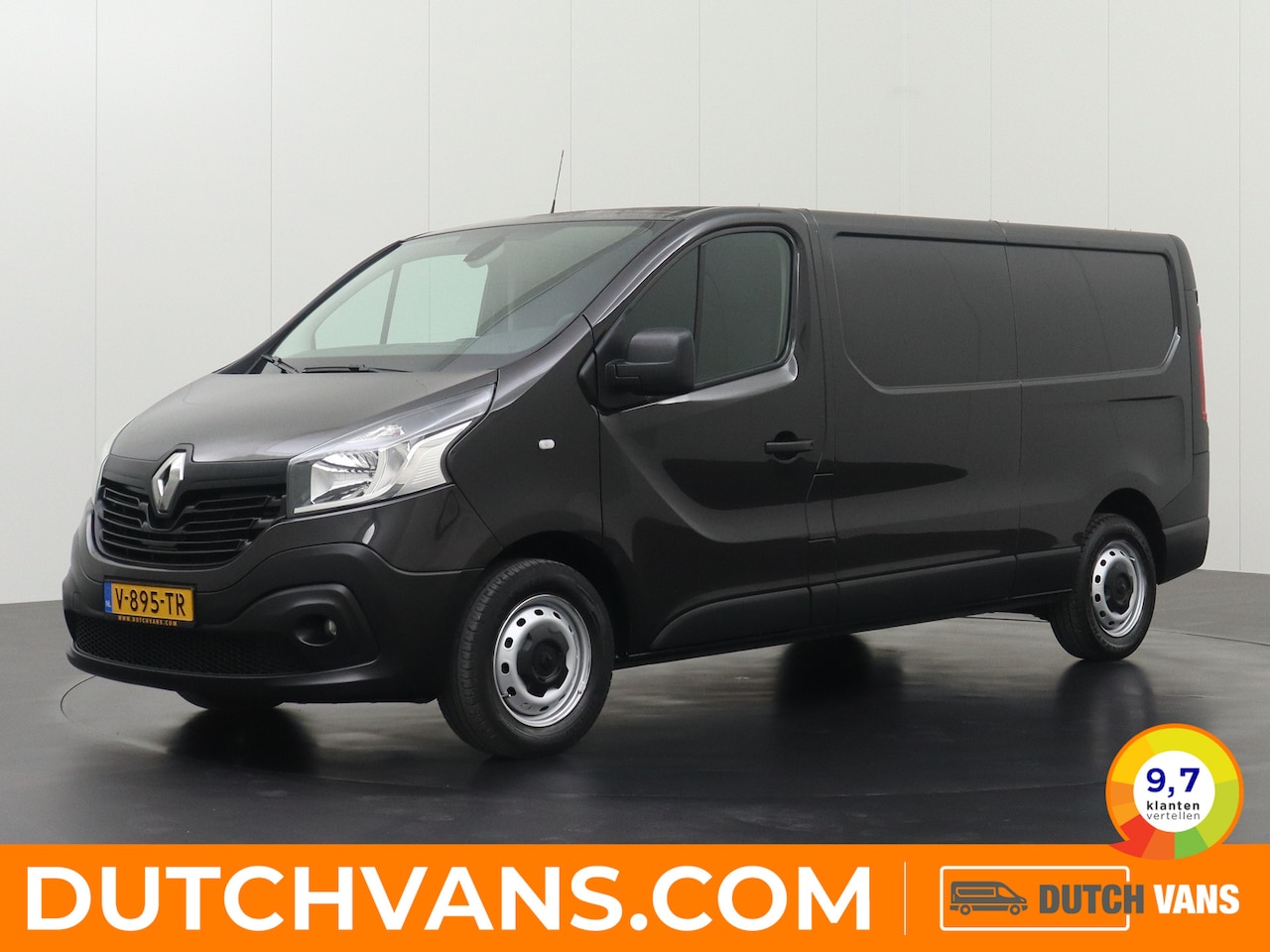 Renault Trafic - 1.6DCi Lang Achterdeuren | Multimedia | Camera | Airco | 3-Persoons | Betimmering - AutoWereld.nl