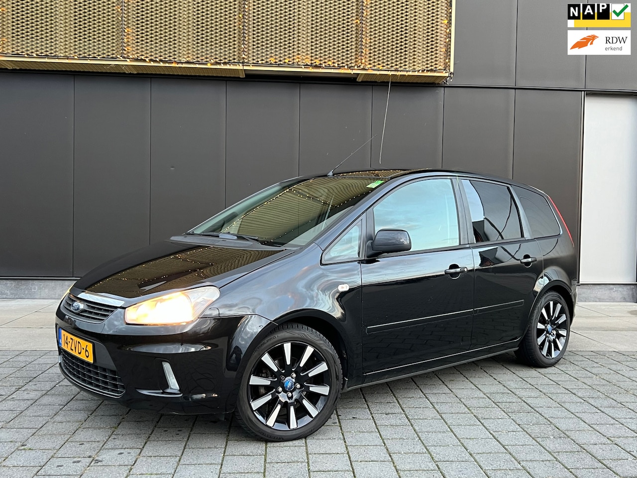 Ford C-Max - 1.8-16V Black Magic|Leder|Cruise|Climate|LM velgen| - AutoWereld.nl