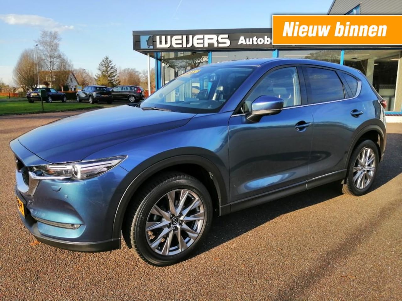 Mazda CX-5 - 2.5 SAG 194 Climate, Adapt. cruise, HUD, LM 19inch, 360 camera - AutoWereld.nl