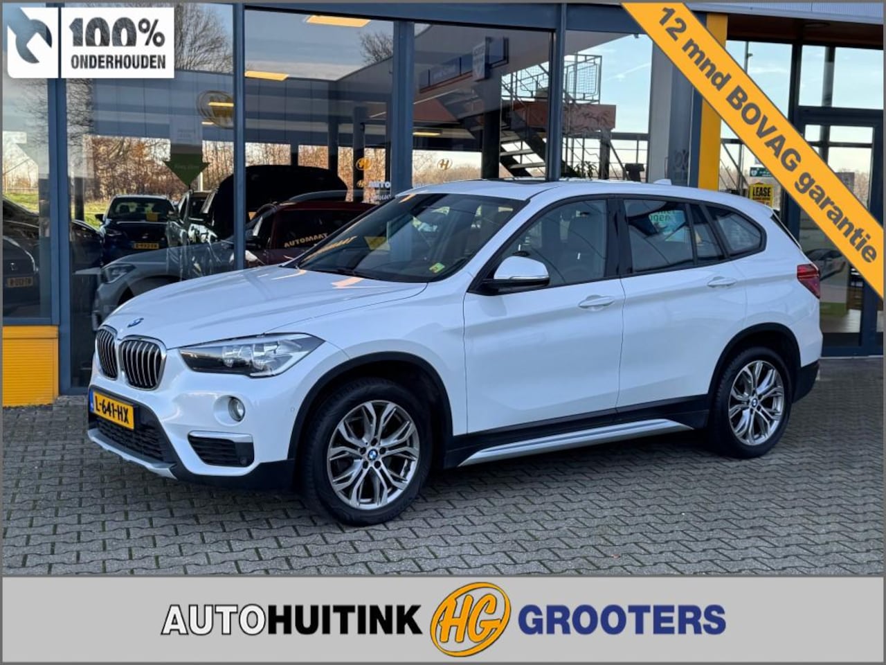 BMW X1 - sDrive18i High Executive - schuif/kanteldak - navi - trekhaak - AutoWereld.nl