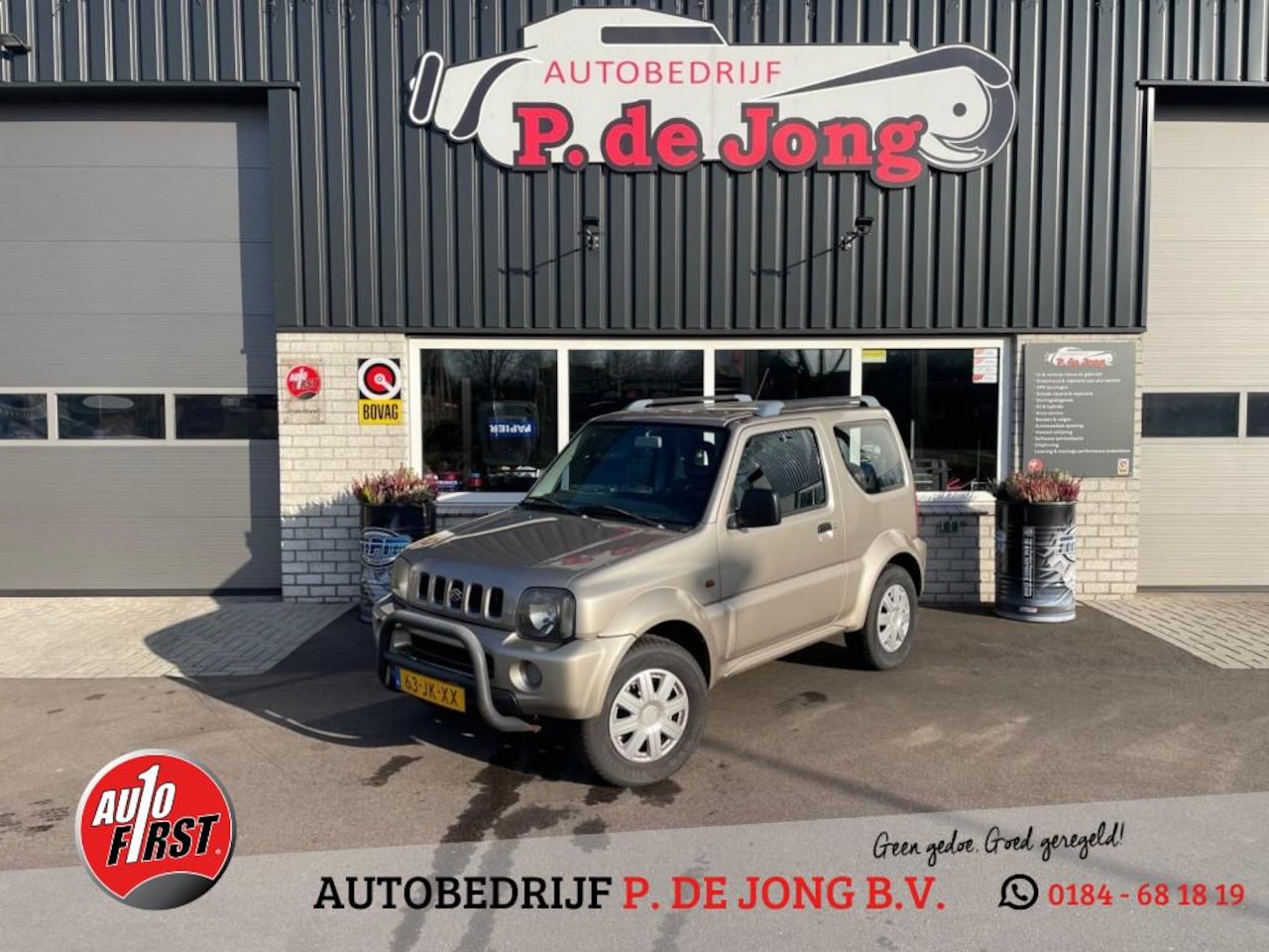 Suzuki Jimny - 1.3 SPECIAL JLX  ZEER MOOI!!  AUTOMAAT  TREKHAAK! - AutoWereld.nl