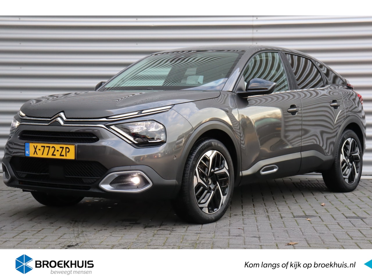 Citroën C4 - 1.2 PURETECH 130PK MAX / NAVI / LEDER / CLIMA / LED / PDC / 18" LMV / CAMERA / HUD / BLUET - AutoWereld.nl