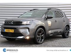 Citroën C5 Aircross - 1.2 HYBRID 136PK Ë-SERIES AUTOMAAT / NAVI / LEDER / CLIMA / LED / PDC / 19" LMV / ALCANTAR