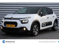 Citroën C3 - 1.2 PURETECH 110PK FEEL EDITION AUTOMAAT / NAVI / CLIMA / LED / PDC / 16" LMV / KEYLESS /