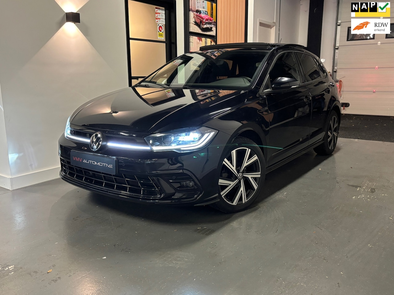 Volkswagen Polo - 1.0 TSI R-Line | Pano | IQ-light | Beats | Travel assist | Led bar| CarPlay | DaB | ACC | - AutoWereld.nl