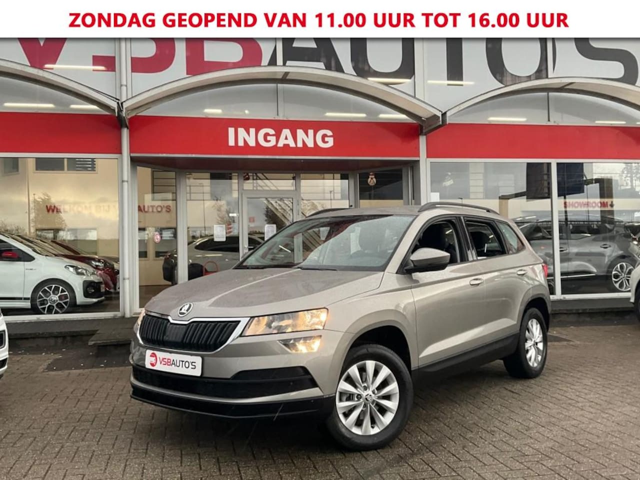 Skoda Karoq - 1.0 TSI SPORT AUT. LED NAVI CAMERA ECC-AIRCO LMV PDC - AutoWereld.nl