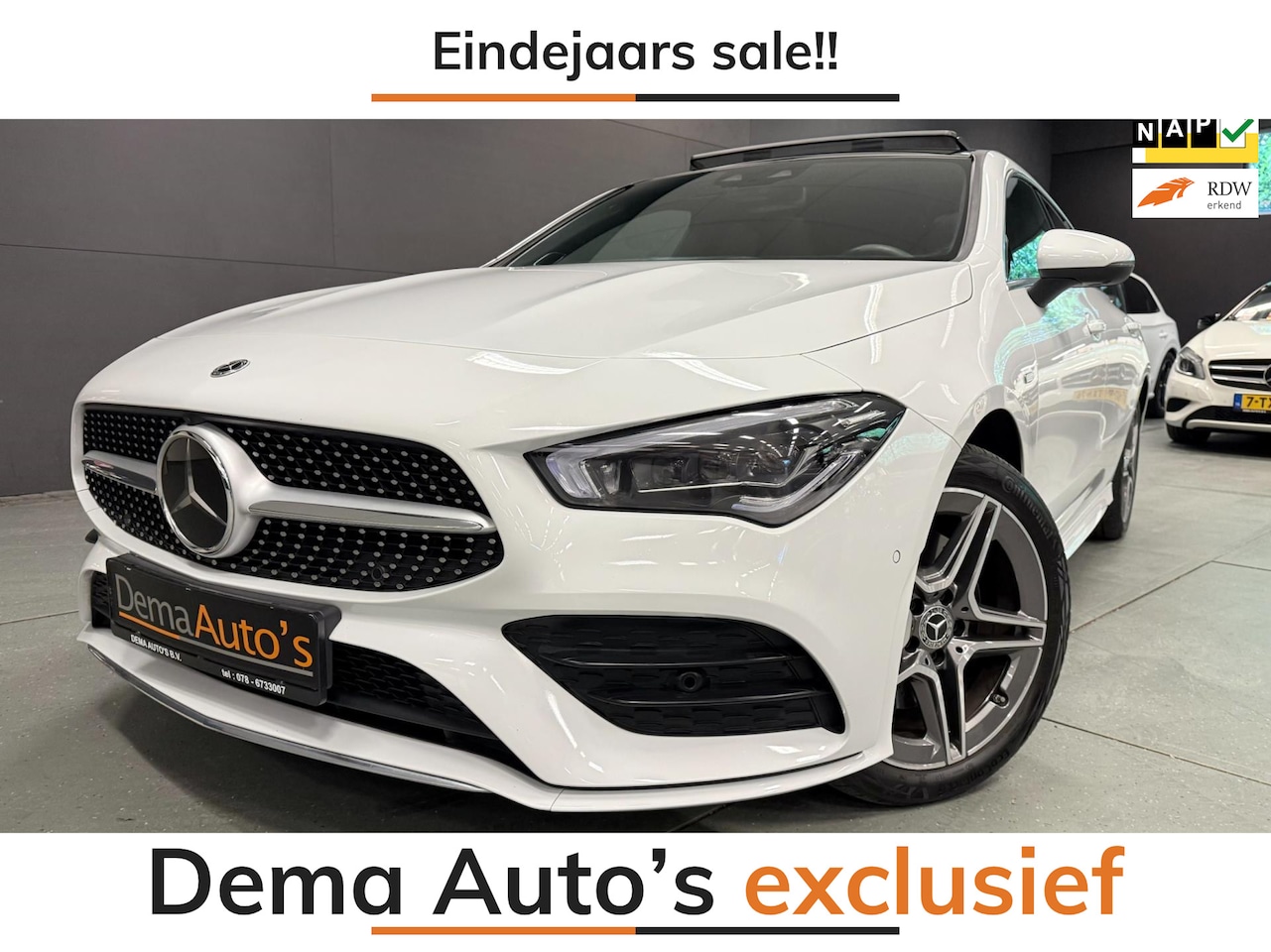 Mercedes-Benz CLA-klasse Shooting Brake - 250 e AMG LIMITED-EDITION FULL-OPTION!!! - AutoWereld.nl