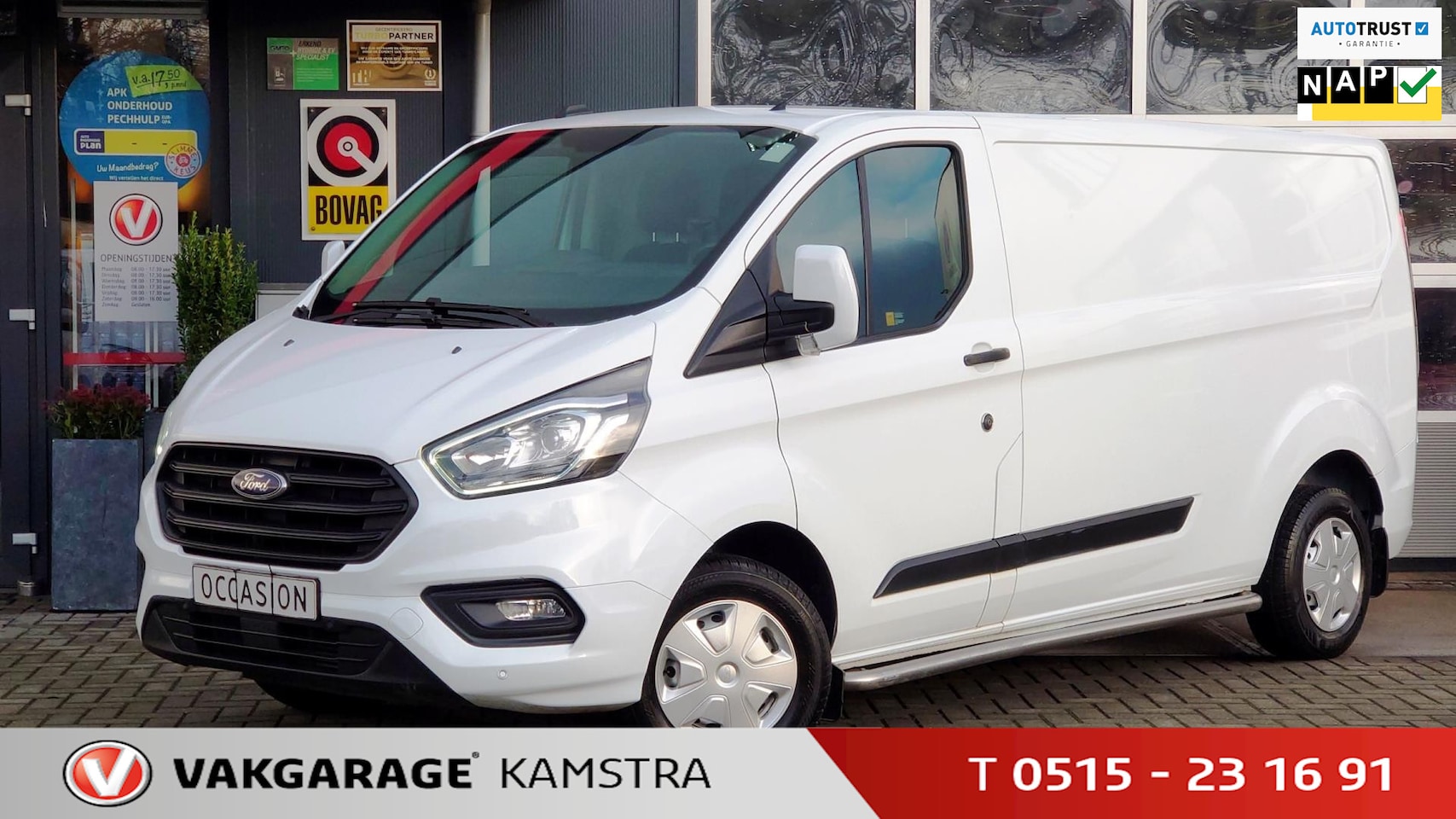 Ford Transit Custom - 300 2.0 TDCI L2H1 NAP Airco/Cruise/PDC - AutoWereld.nl