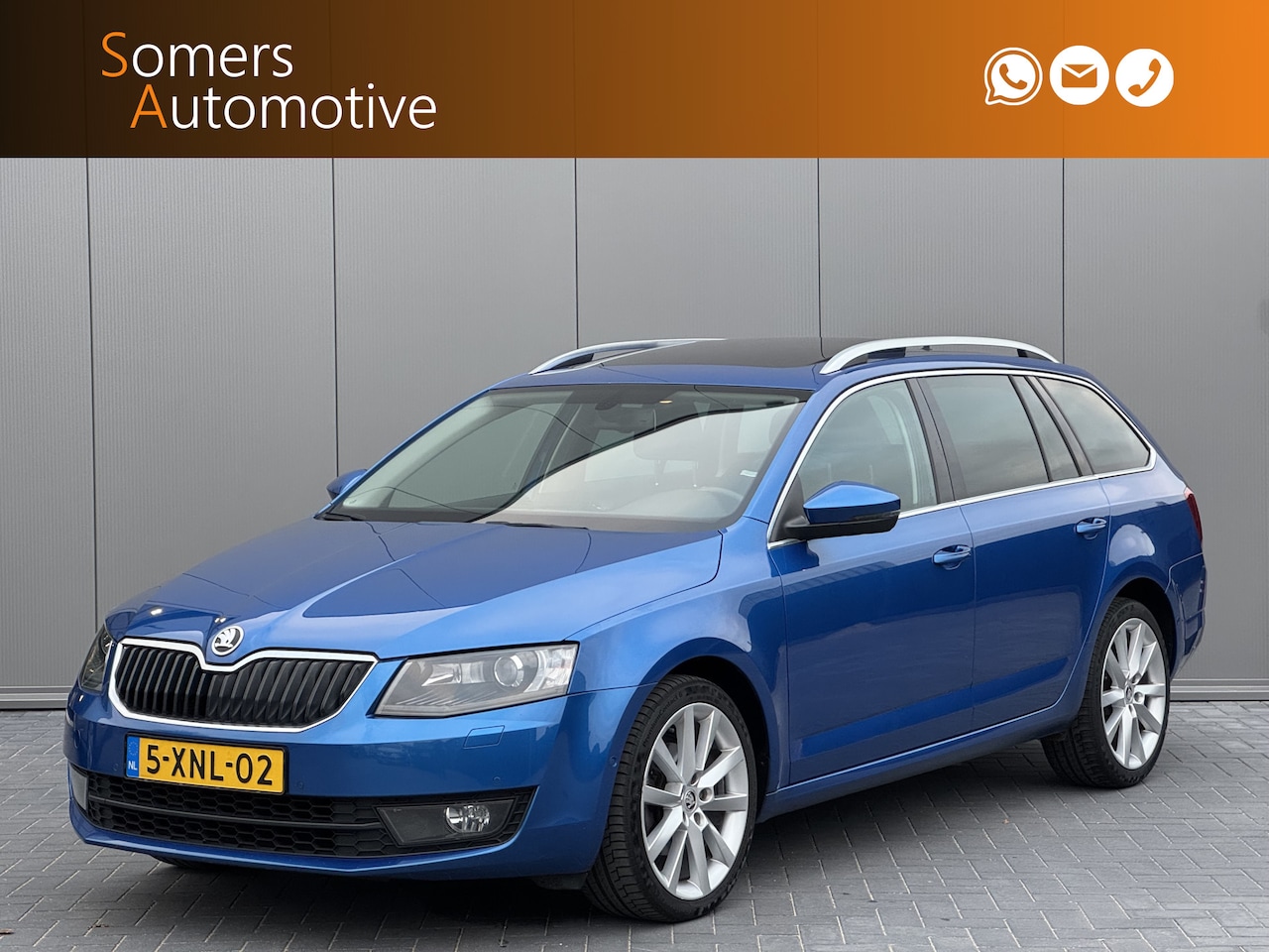 Skoda Octavia Combi - 1.4 TSI DSG Elegance | Panorama | Keyless | Xenon | 18" | Trekhaak afn. - AutoWereld.nl