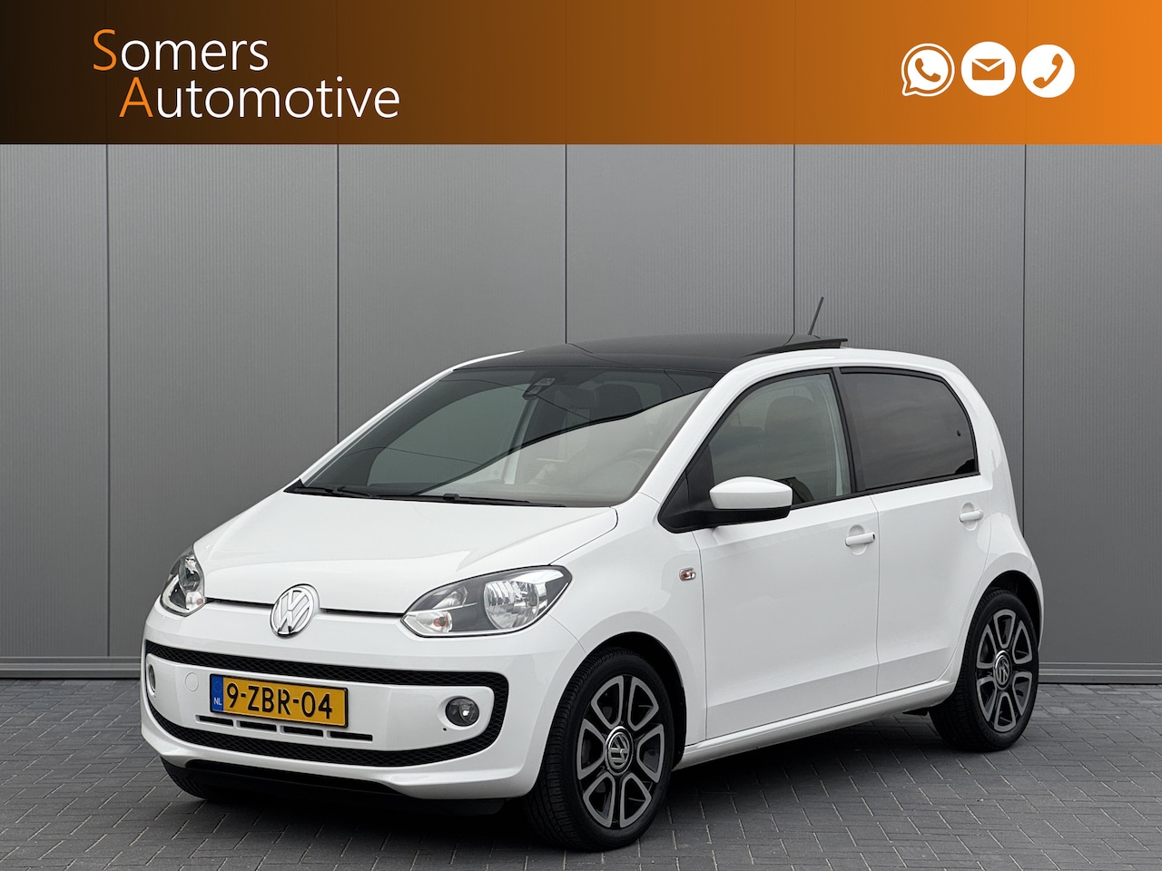 Volkswagen Up! - 1.0 High Up! BlueMotion | Panorama | Leder | Fender Sound | Navigatie | 16" - AutoWereld.nl