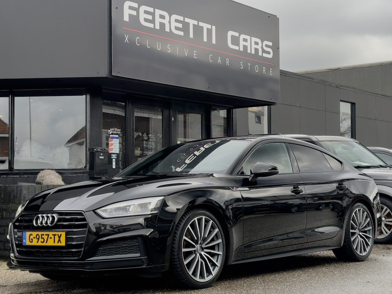 Audi A5 Sportback - 35 TFSI AUT7 SPORT S-LINE BLACK EDITION SPORT-INT NAVI LED 20 INCH-LMV PDC - AutoWereld.nl