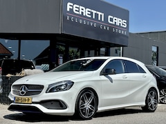 Mercedes-Benz A-klasse - 180 AMG-LINE LEDER NAVI AIRCO CAMERA 6VERSN LED LMV PDC