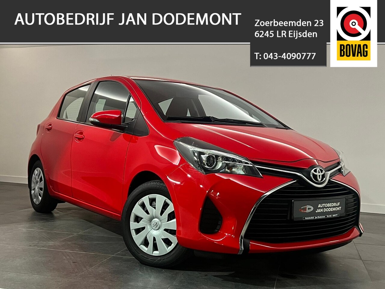 Toyota Yaris - 1.3 73KW 5DR airco cruise blue tooth trekhaak - AutoWereld.nl