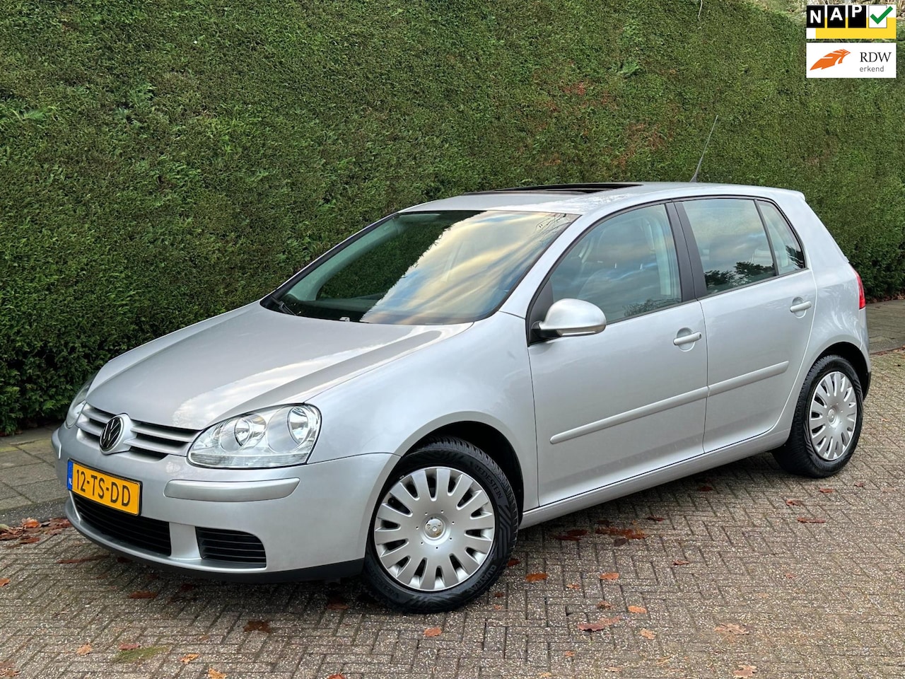 Volkswagen Golf - 1.6 FSI Optive 3 /SCHUIFDAK/6BAK/CRUISE/LAGEKM/RIJDTSUPER!/ - AutoWereld.nl