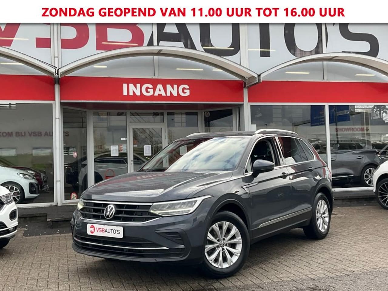 Volkswagen Tiguan - 1.5 TSI ACT. 150PK LED NAVI CAMERA TREKHAAK AIRCO LMV PDC - AutoWereld.nl