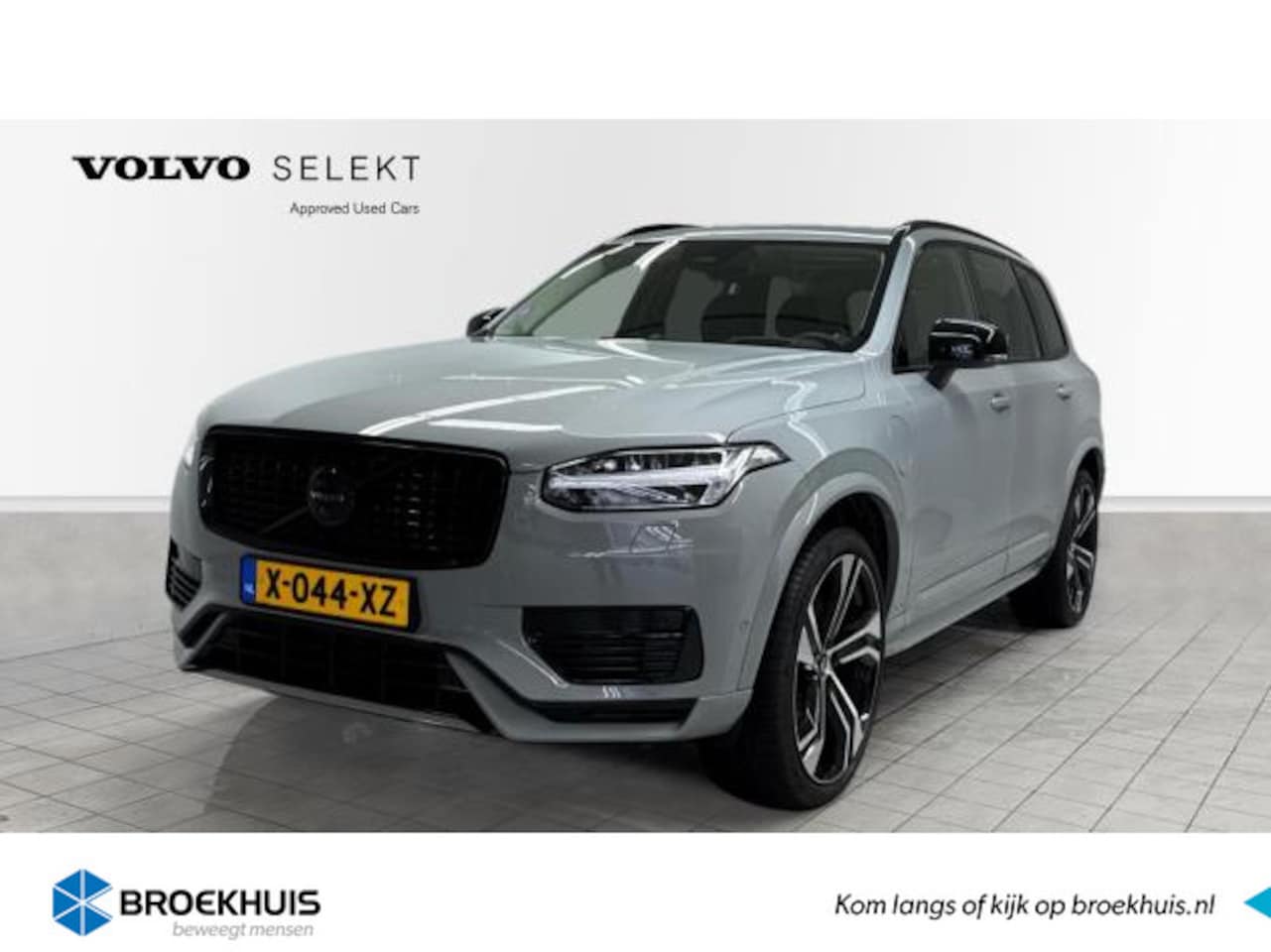 Volvo XC90 - T8 455PK Ultra Dark | Full Option | B&W Audio | Iso glas | Ventilatie | Trekhaak | Black P - AutoWereld.nl