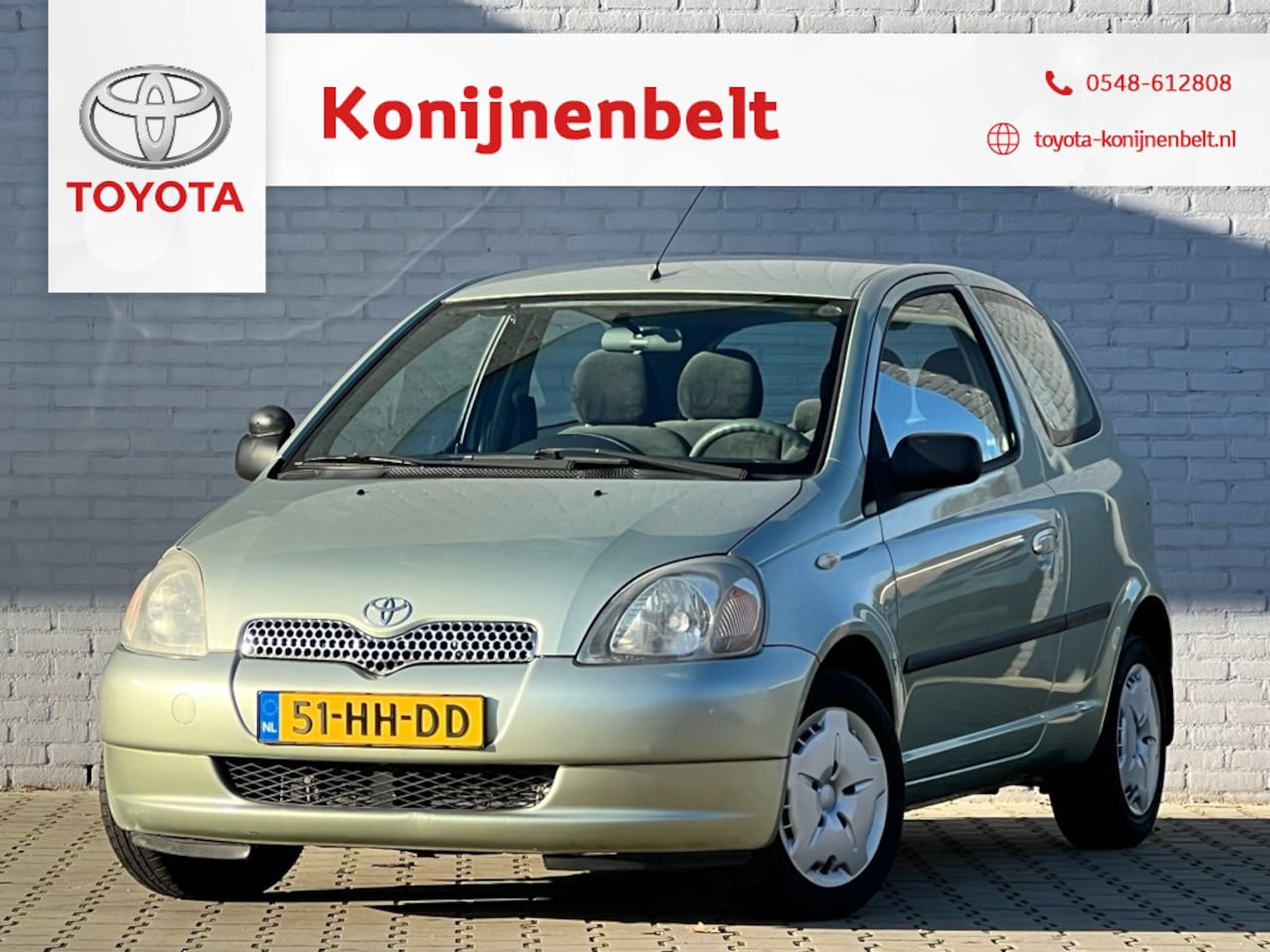 Toyota Yaris - 1.0 16v VVT-i Sol 3-deurs Airco | st.bekr. - AutoWereld.nl