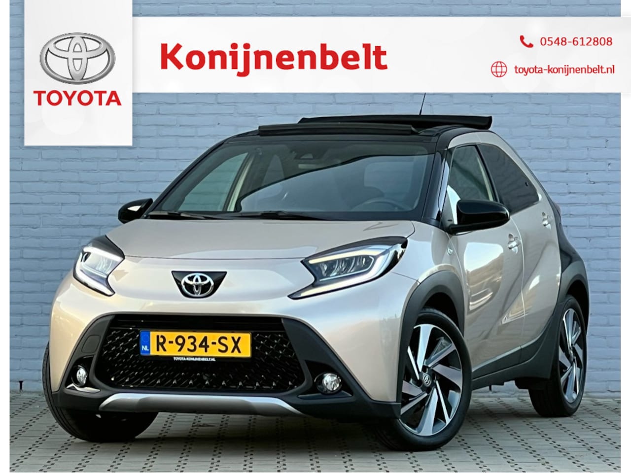 Toyota Aygo X - 1.0 VVT-i Envy Automaat 5-deurs Elektrisch cabriodak | Navi - AutoWereld.nl