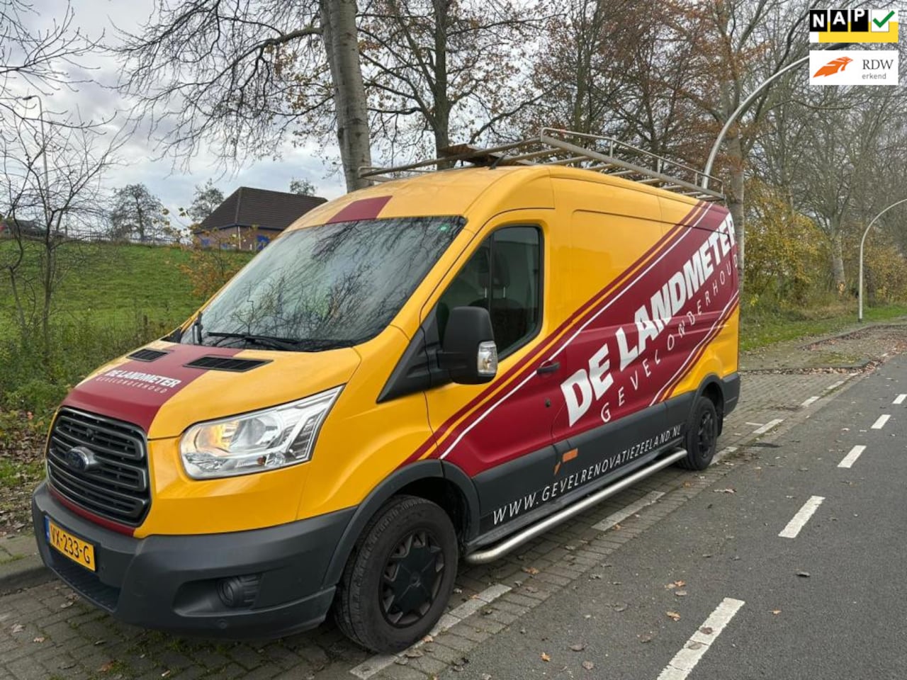 Ford Transit - 310 2.2 TDCI L3H2 Trend nap,achteruit camera airco - AutoWereld.nl