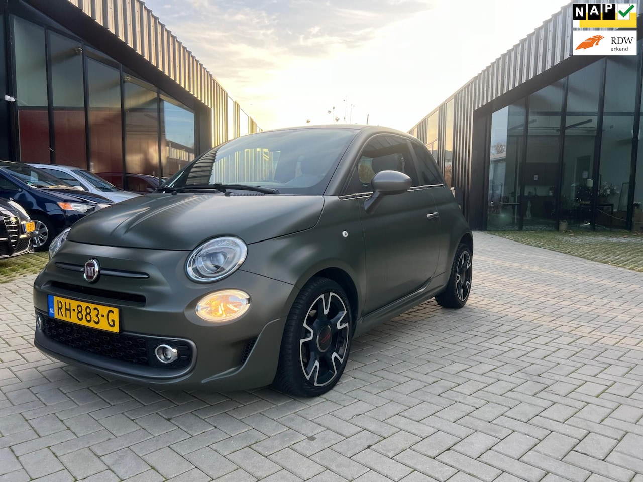 Fiat 500 - 0.9 TwinAir Turbo Sport 105 PK! Airco Cruise NL Auto NAP - AutoWereld.nl