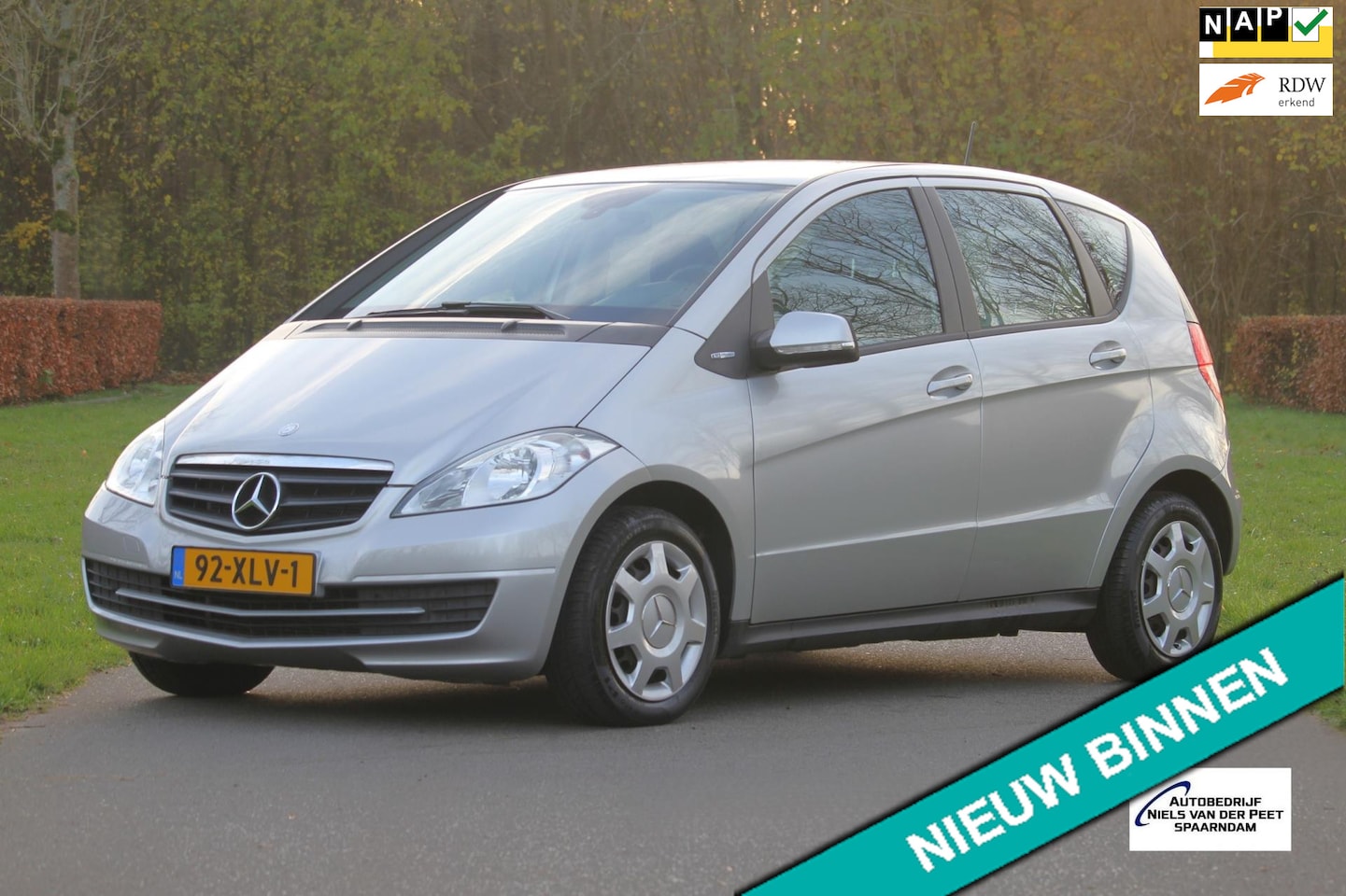 Mercedes-Benz A-klasse - 160 BlueEFFICIENCY Business Class / Slechts 64.567 km. / Airco / Trekhaak - AutoWereld.nl