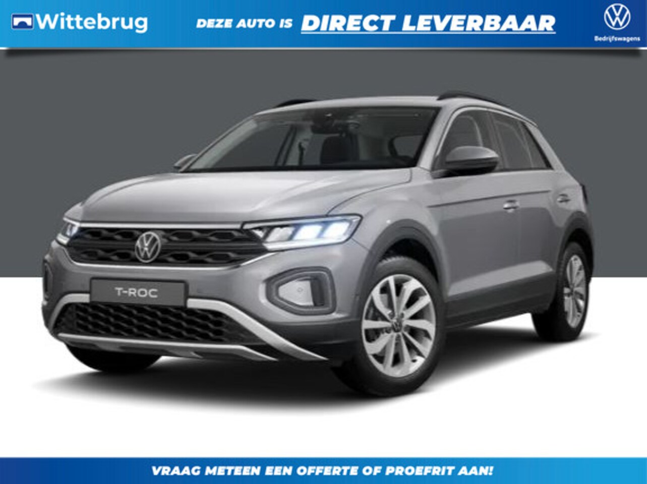 Volkswagen T-Roc - 1.0 TSI Life Edition !!!Profiteer ook van 2.000 EURO inruilpremie!!! - AutoWereld.nl