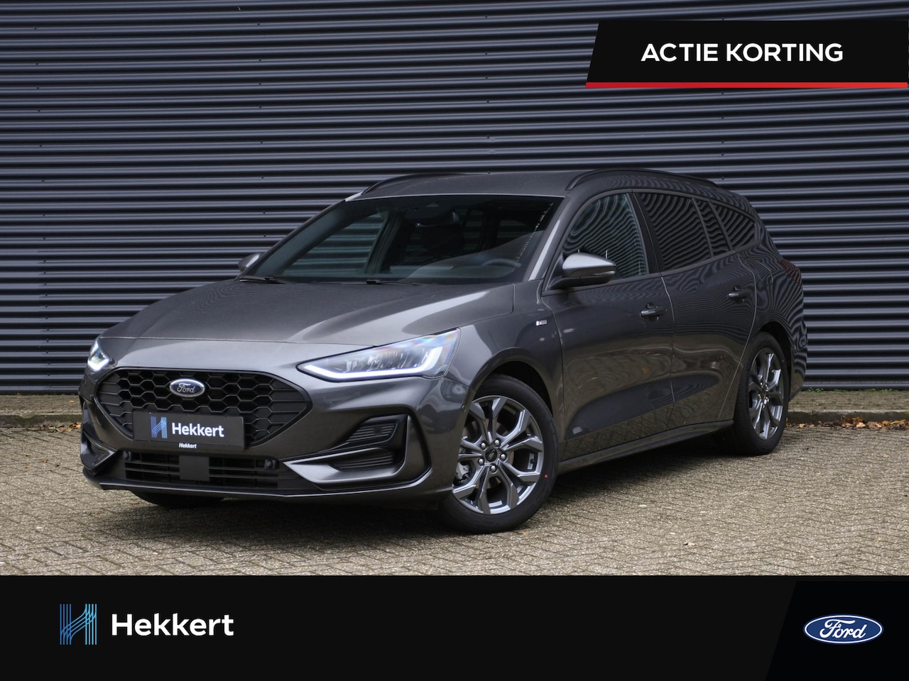 Ford Focus Wagon - ST-Line 1.0 EcoBoost Hybrid 125pk WINTER PACK | ADAP. CRUISE | DODE HOEK | NAVI | APPLE CA - AutoWereld.nl