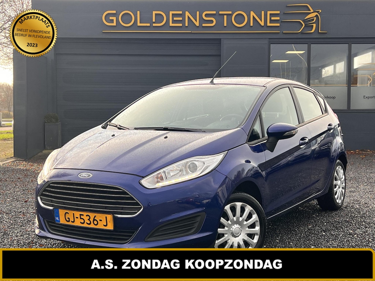 Ford Fiesta - 1.0 Style 2e Eigenaar,Navi,Bluetooth,Cruise,Elek ramen voor,Trekhaak,N.A.P,APK tot 06-2025 - AutoWereld.nl