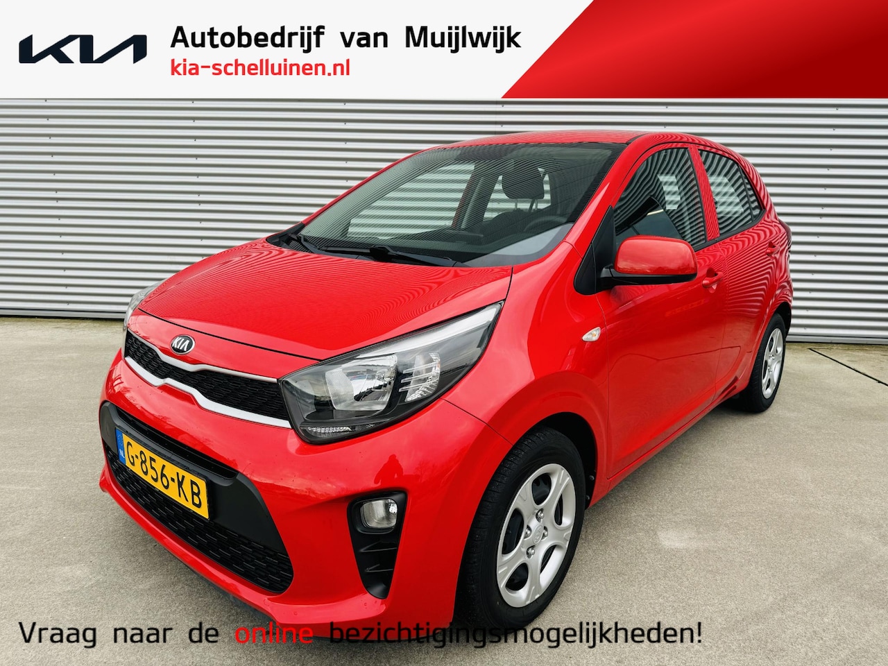 Kia Picanto - 1.0 MPi ComfortPlusLine Camera | Navi via AppleCarplay & AndroidAuto - AutoWereld.nl