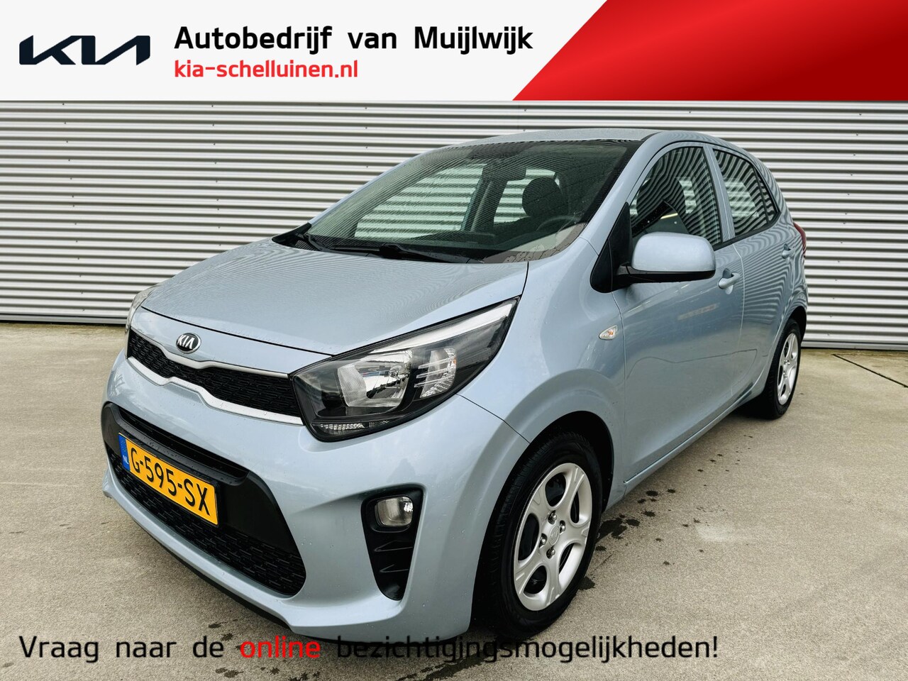 Kia Picanto - 1.0 MPi ComfortPlusLine Camera | Navi via AppleCarplay & AndroidAuto - AutoWereld.nl