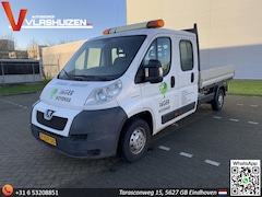 Peugeot Boxer - 335 2.2 HDI L3 Dubbel Cabine - Open Laadbak | € 6.450, - MARGE | 7 Pers. | Open Laadbak |