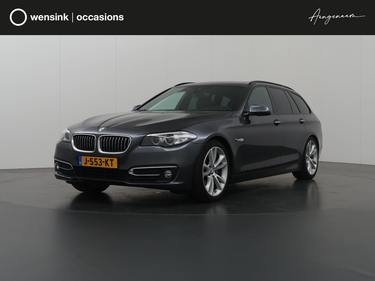 BMW 5-serie Touring - 528i Luxury Edition | Panoramadak | Navigatie | Comfortstoelen | Lederen Interieur | Ele.v - AutoWereld.nl