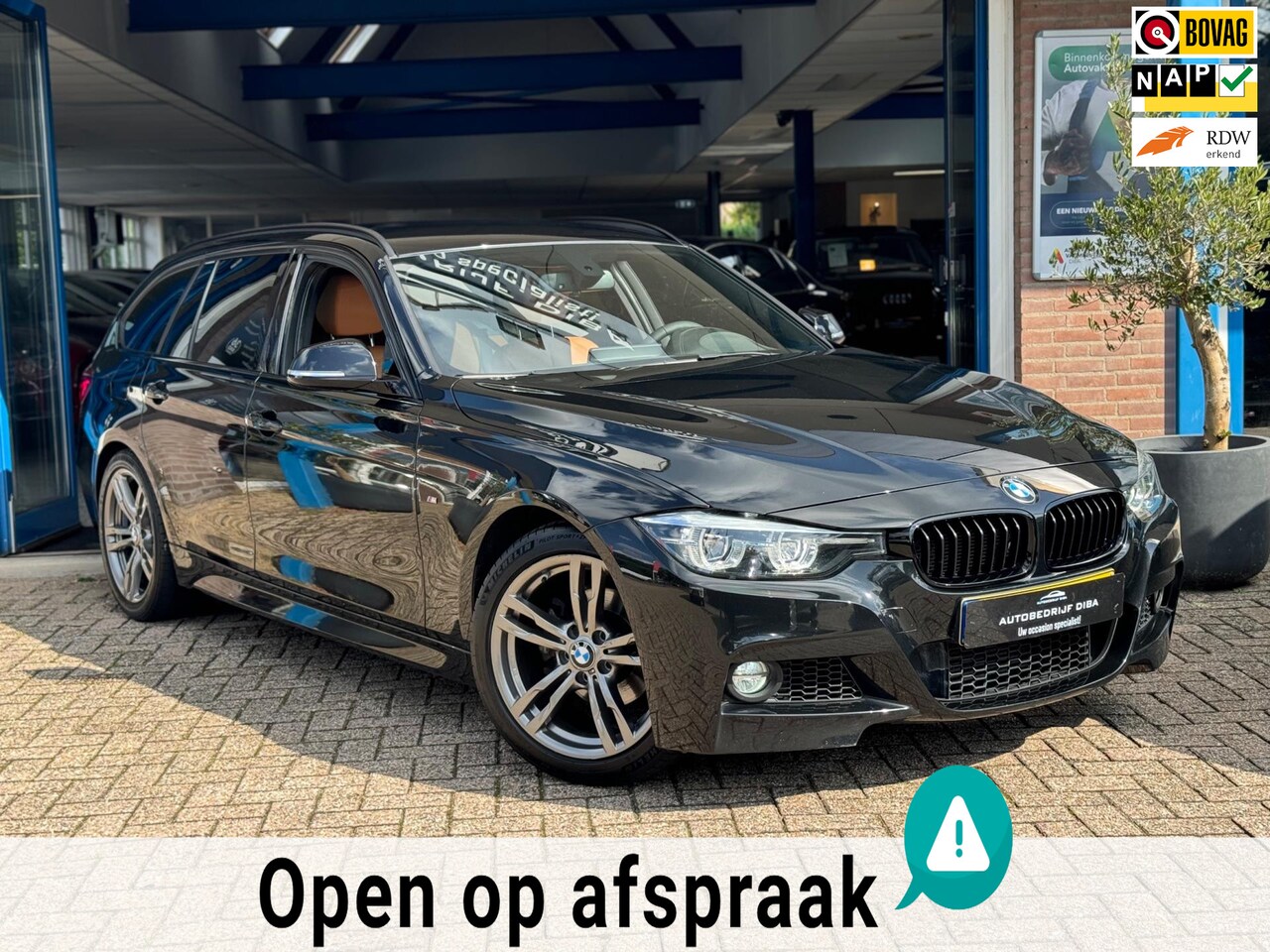 BMW 3-serie Touring - 318i M Sport 2019 AUT NAVI BTW 1e Eig! - AutoWereld.nl