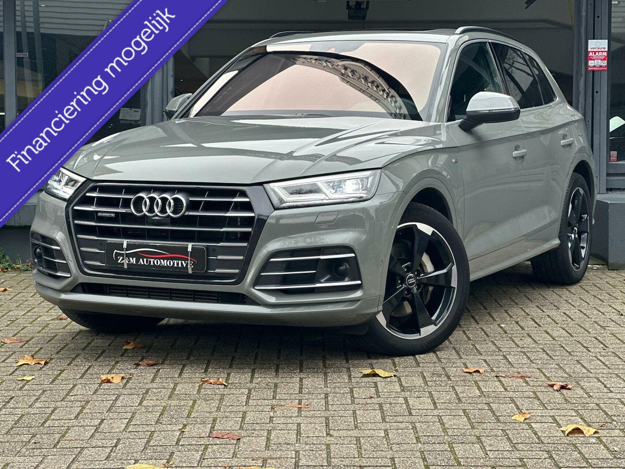 Audi Q5 - 55 TFSIe S-LINE MATRIX*AMBIENT*360°*LUCHTVERING*PANO - AutoWereld.nl