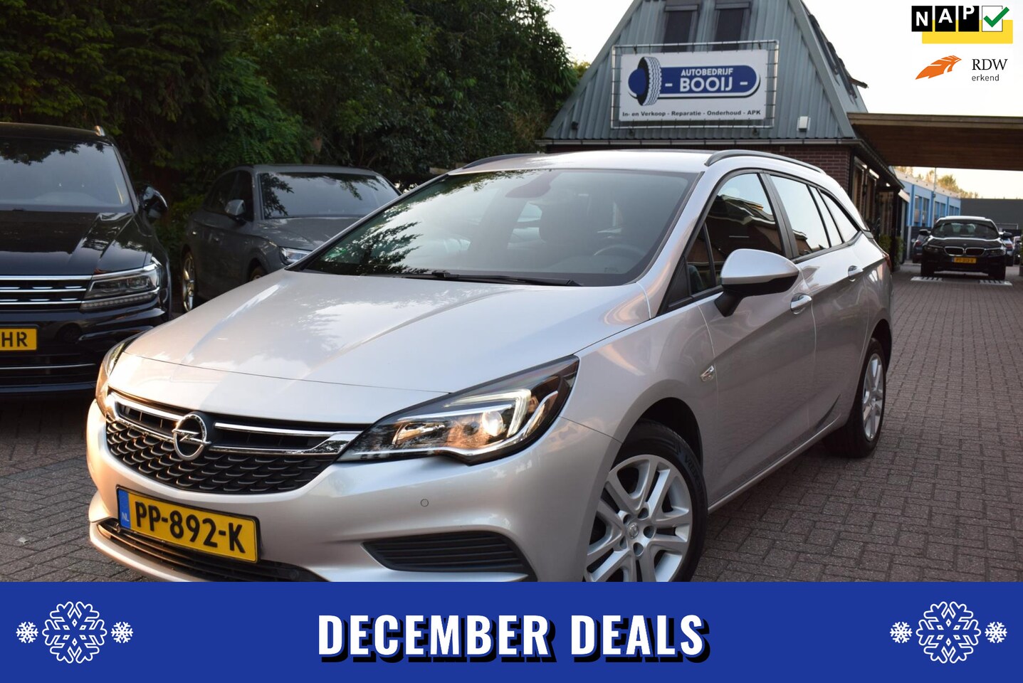 Opel Astra Sports Tourer - 105 PK Online Edition CRUISE/NAVI/AIRCO/NL-AUTO/PDC V+A/CAMERA/BLUETOOTH/LMW 16 INCH - AutoWereld.nl