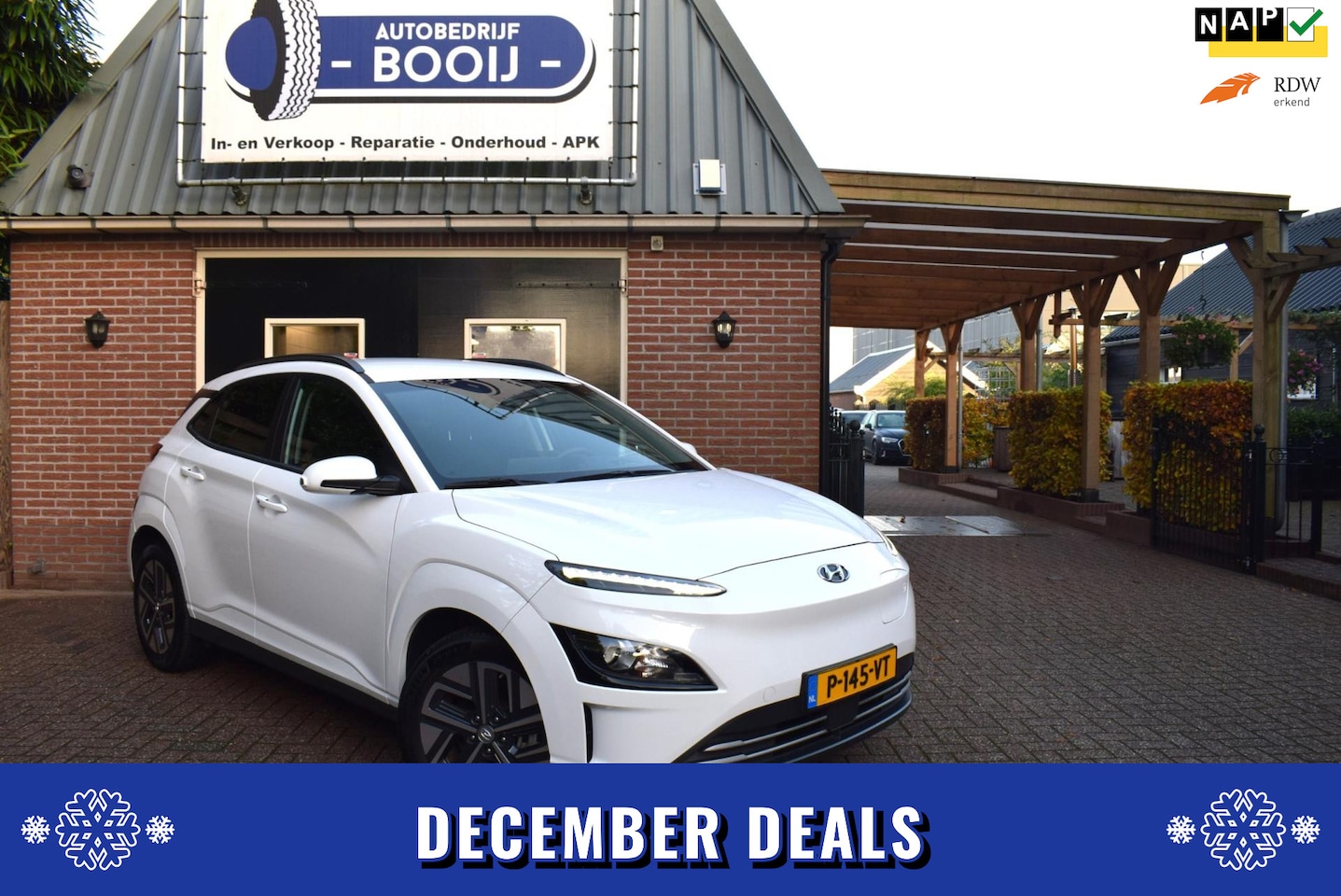 Hyundai Kona Electric - EV Fashion 39 kWh/AUTOM/ADAP CRUISE/NAVI/AIRCO-ECC/KM STAND 7827! /CAMERA/NL-AUTO/PDC/BLUE - AutoWereld.nl