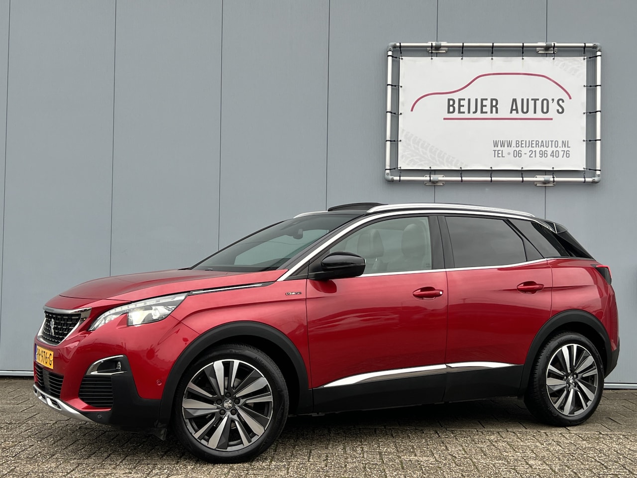 Peugeot 3008 - 1.2 PureTech GT Line Pano/Trekhaak/Carplay. - AutoWereld.nl