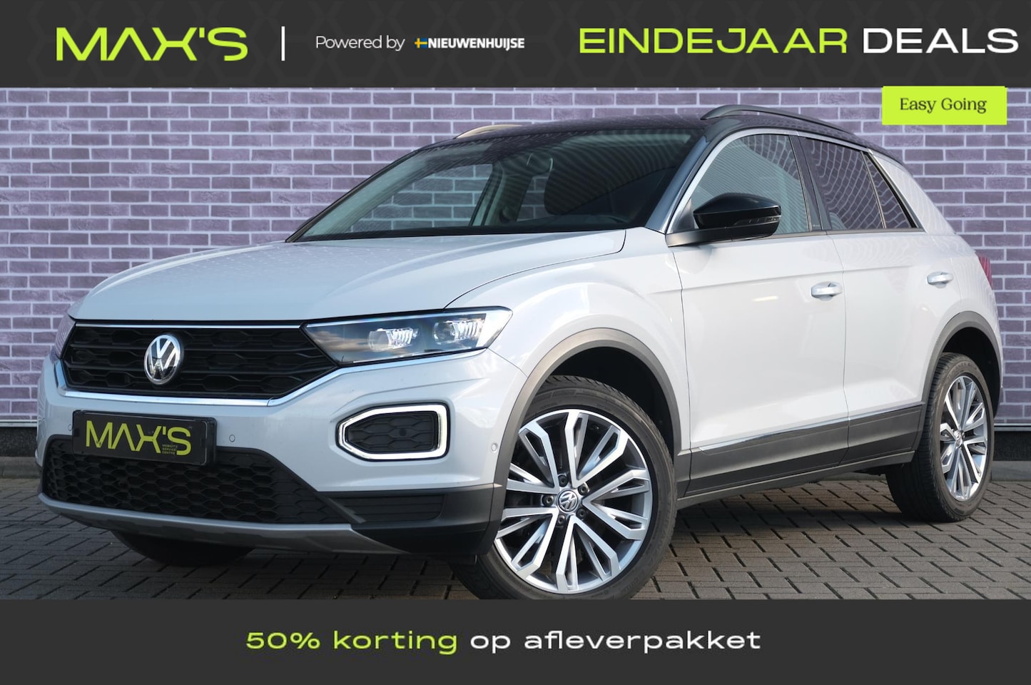 Volkswagen T-Roc - 1.5 TSI Style DSG | Navigatie | LED koplampen | Parkeersensoren voor & achter | Stoelverwa - AutoWereld.nl