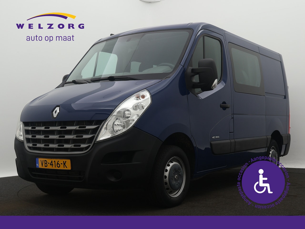 Renault Master - T33 2.3 dCi L1H1 Eco Direct leverbaar! Rolstoelbus - AutoWereld.nl