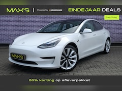 Tesla Model 3 - Long Range AWD 75 kWh Trekhaak| Autopilot | Panoramadak | Leder | Navigatie | BTW | 19’’ S